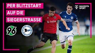 Hannover 96 II - DSC Arminia Bielefeld, Highlights mit Live-Kommentar | 3. Liga | MAGENTA SPORT