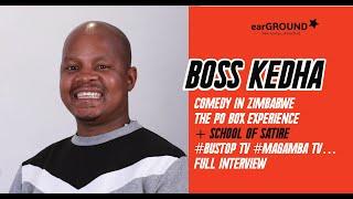 LIVE _ Comedian + Filmmaker Rolland Lunga aka BOSS KEDHA speaks to earGROUND #PO_BOX