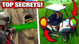 5 *NEUE* SECRETS die DU noch NICHT kennst! - Fortnite Battle Royale | DerFruchtzwerg