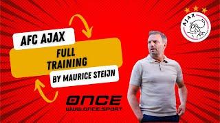 Full Training with AFC Ajax | Maurice Steijn