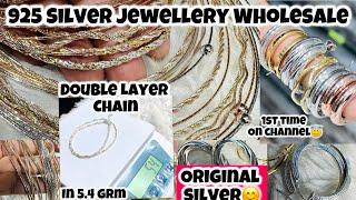 Original Silver Jewellery Wholesale Market| 925 Sterling Silver Jewelry  Market Chandni Chowk Delhi