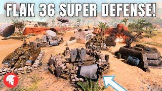 FLAK 36 SUPER DEFENSE! - Company of Heroes 3 - Wehrmacht Gameplay - 4vs4 Multiplayer - No Commentary