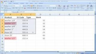 Excel Formatting Tip 2 - Highlight Unique or Duplicate Values with Conditional Formatting in Excel