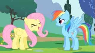 Rainbow Dash & Fluttershy - The elements of a good cheer (full scene)