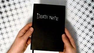 Notebook Replica from Death Note Anime Manga Unwrap MyMail