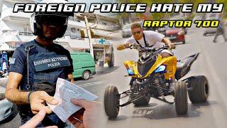 POLICE TRY TO TAKE MY RAPTOR 700 *STAGE 3*