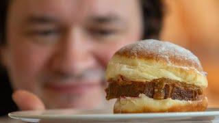 Bäckermeister landet mit Leberkas-Krapfen einen Hit