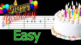 Happy Birthday  Guitar Tab 