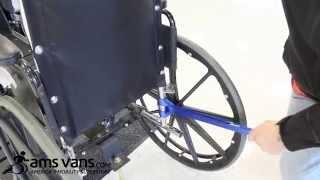 Wheelchair Tie Down Strap Demo