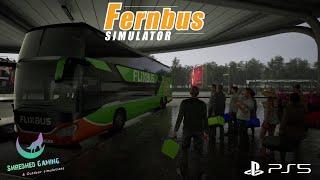 A stormy trip to Krakow | Fernbus Simulator PS5