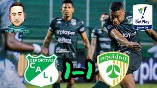 ¡FATAL DEFINICIÓN DEL CALI Y PLATA ES UN IRRESPONSABLE! Deportivo Cali 1x1 ante Equidad en Liga.