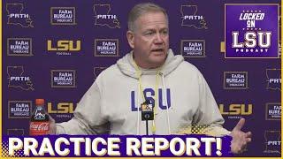 LSU OL Shuffle Already! | Brian Kelly GUSHES About True Freshman