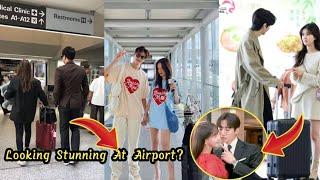 Lee Junho and im Yoona make a Stunning appearance at the Airport