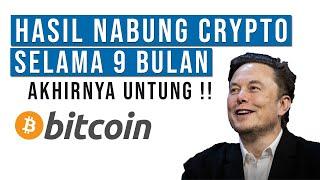 Review Nabung Rutin Crypto Modal 100 ribu Selama 9 Bulan | Bitcoin