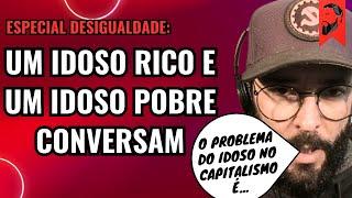 COLOCARAM UM IDOSO RICO E UM IDOSO POBRE PARA CONVERSAR, VEJA O QUE DEU!