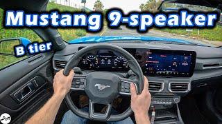 2024 Ford Mustang – 9-speaker Sound System Review