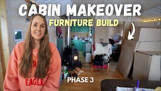 Building & Setting Up the Furniture! ︱ Svalbard Cabin Makeover: Part 3