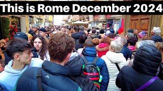 Rome Italy, This is Rome December 2024. Roma Italia, Rome Walking Tour