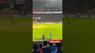 Amazing catch by suryakumar yadav at #Ahmedabad #shorts #catch #viral #trending #cricket