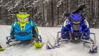 First Rip On the Sleds (Sidewinder Turbo, Ski-doo Freeride)