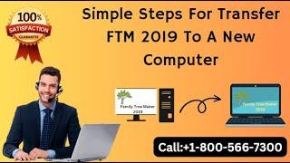 Transfer FTM 2019 to a New Computer | Transfer Family Tree Maker 2019 from one Computer to another.