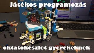 Játékos programozás, oktatókészlet gyerekeknek | Crowbits-Inventor Kit ◆ Eszközteszt