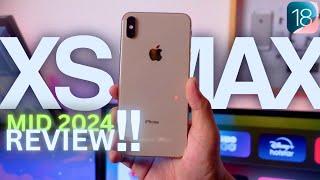 iPhone XS Max with iOS 18 - Still Relevant? iPhone XS Max 2024 REVIEW