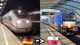 TRAVELING FROM SOUTH GERMANY TO NORTH POLAND BY NIGHT ON A TRAIN + VISITING BERLIN