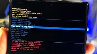 How To Hard Reset Samsung Galaxy S23 Ultra!