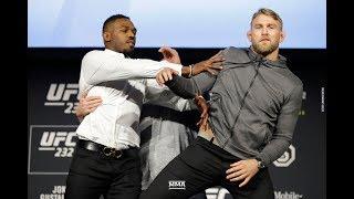 Jon Jones Shoves Alexander Gustafsson at UFC 232 Staredown - MMA Fighting