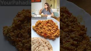 Janhavi Kapoor's Favourite Paneer Bhurji Recipe #celebrities #food #cooking #viral #shorts