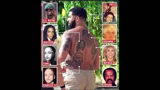 Drake Tattoo Collection  Must Watch  #shorts #shortsvideo #drake #rap