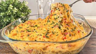  I have never eaten such delicious spaghetti! A quick and incredibly easy recipe!