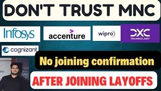 Infosys,Accenture,Capgemini Don't Trust MnC | Mass Layoffs Infosys news ,Termination in Infosys