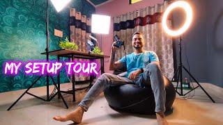 WhySoTechie YouTube SETUP TOUR & ROOM TOUR - 1.0 (2021)