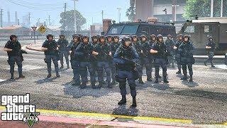 PLAYING as THE SWAT TEAM in GTA 5!