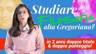 Iscriviti alla Facoltà di Filosofia @UniGregoriana! Vivi l'avventura del pensare insieme!