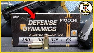 Another One Bites The Dust?...Fiocchi Defense Dynamics .380 Self-Defense AMMO Test!