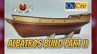 OcCre. ocio Creativo 1/100 "ALBATROS" BUILD PART II Plamo Build Naval Modeling