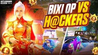 Bixi Op VS Conqueror Lobby H@CKERS | Most Intense Solo vs Squad Player | 1v4 Clutches BGMI