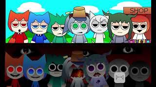 The REAL Difference Between Incredibox Normal and Horror Mod #sprunkimod #sprunki #sprintinel