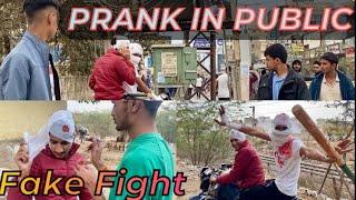 Fake Fight Prank || Danger ￼Public Reactions  | Just fun 