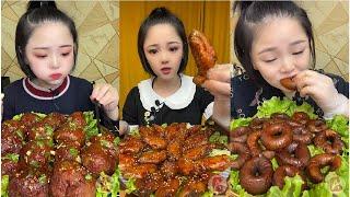 Chinese Mukbang Dining Performance - Super Giant Fat Eating - 중국 먹방 다이닝 공연 - 초대형 뚱뚱이 먹방 Ep27