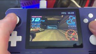 Retroid Pocket V2 Indigo - PSP Performance (APP) vs (Retro Arch) vs (PPSSPP)