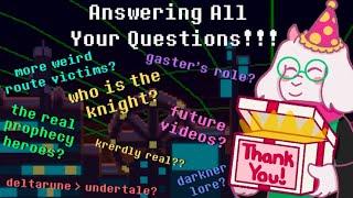 What’s Next For Deltarune? Answering Your Questions (10K-ish Special)