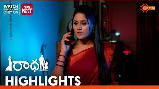 Radha - Highlights of the day | Watch full EP only on Sun NXT | 12 Nov 2024 | Gemini TV