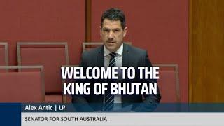 Welcome to the King of Bhutan