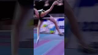 Maryia Lasitskene, 195cm #trackandfield #highjump #viral #sport #shorts