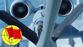 US Air Force. A-10 and F-16 combat aircraft during Red Flag military exercises in Alaska.