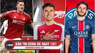 BẢN TIN 15/1 | GAY CẤN CUỘC ĐUA EPL, ARSENAL KÍCH NỔ 'BOM TẤN', PSG MUA THÀNH CÔNG ‘TIỂU MARADONA’